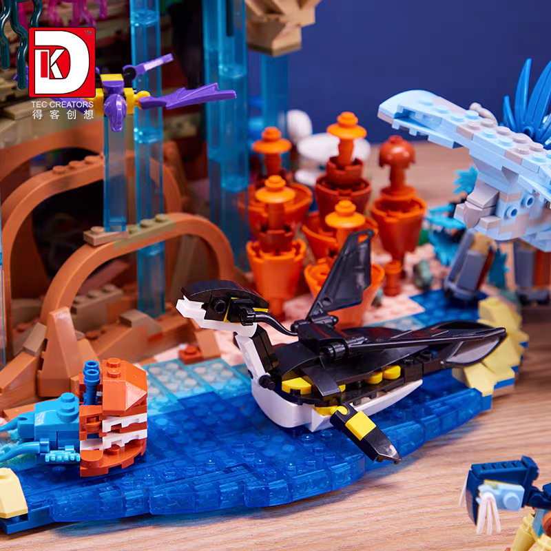 DK - 3005 - Avatar - Pandora’s Cave - 2986 Pieces