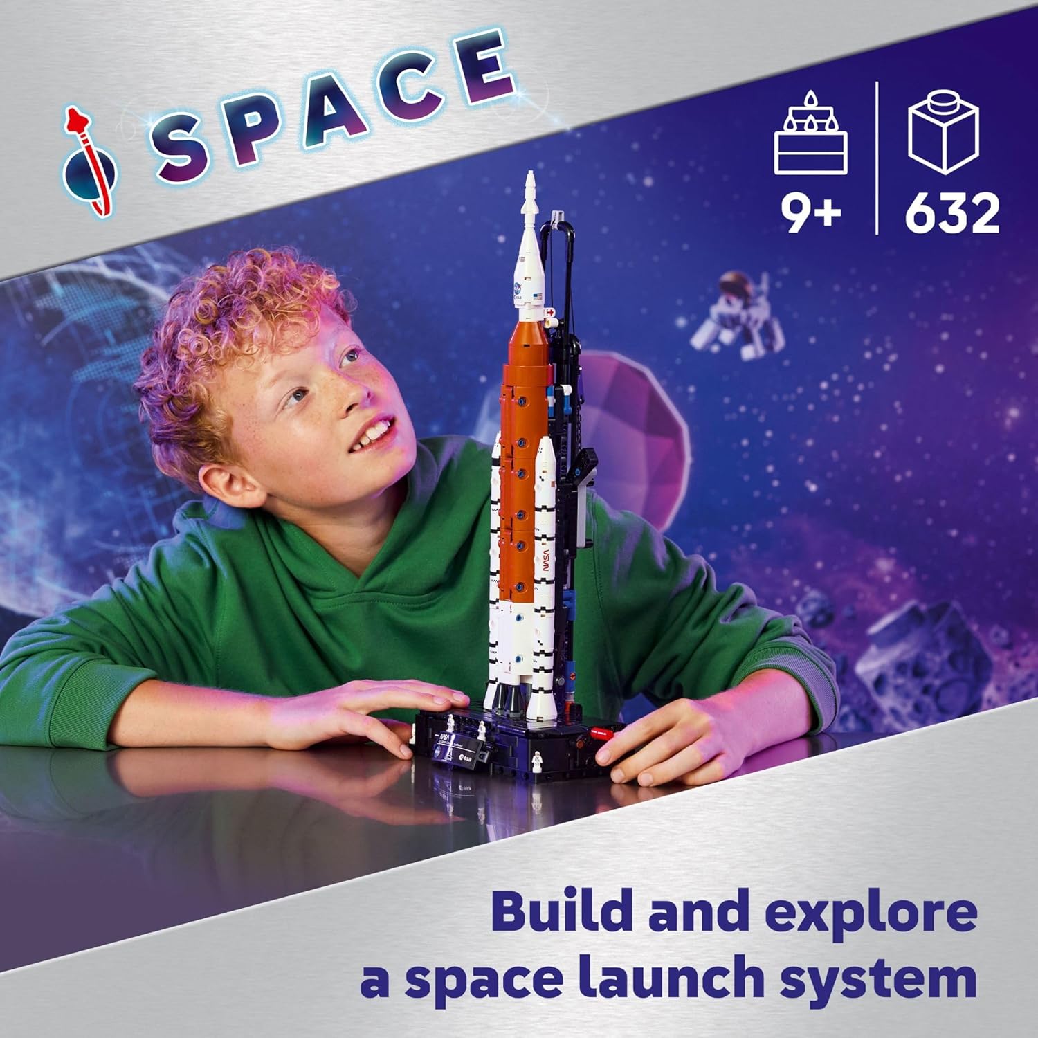 Compatible - Technic - 42221 - NASA Artemis Space Launch System - 632 Pieces
