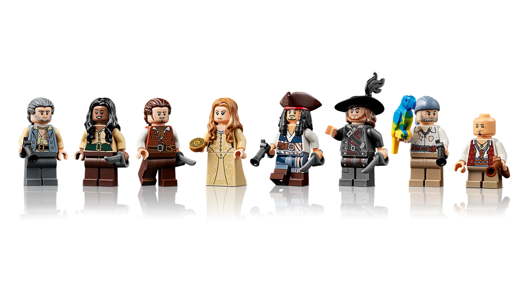 Compatible - Icons - 10365 - Pirates of the Caribbean - Jack Sparrow’s Pirate Ship - 2862 Pieces
