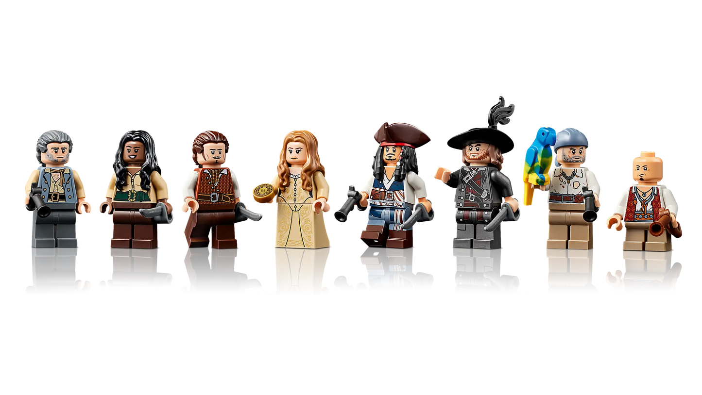 Compatible - 10365 - Icons - The Pirates of the Caribbean - Jack Sparrow's Pirate Ship - 2862 Pieces