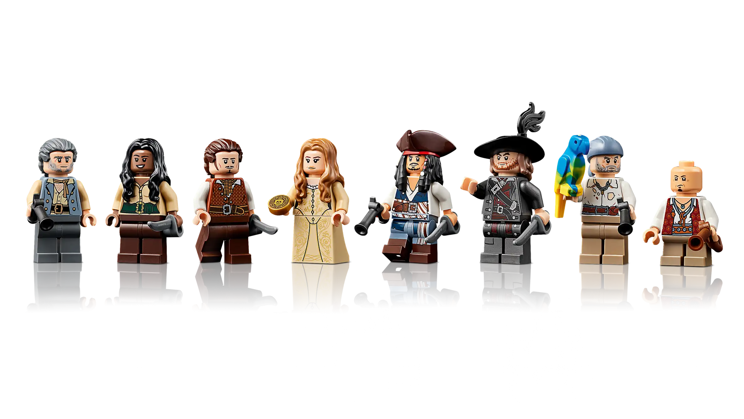Compatible - Icons - 10365 - Pirates of the Caribbean - Jack Sparrow’s Pirate Ship - 2862 Pieces
