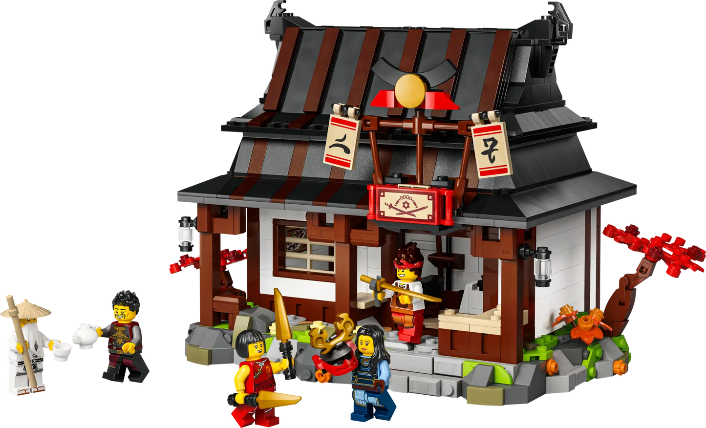 Compatible - 71858 - Ninjago - Four Weapons Blacksmith - 1259 Pieces
