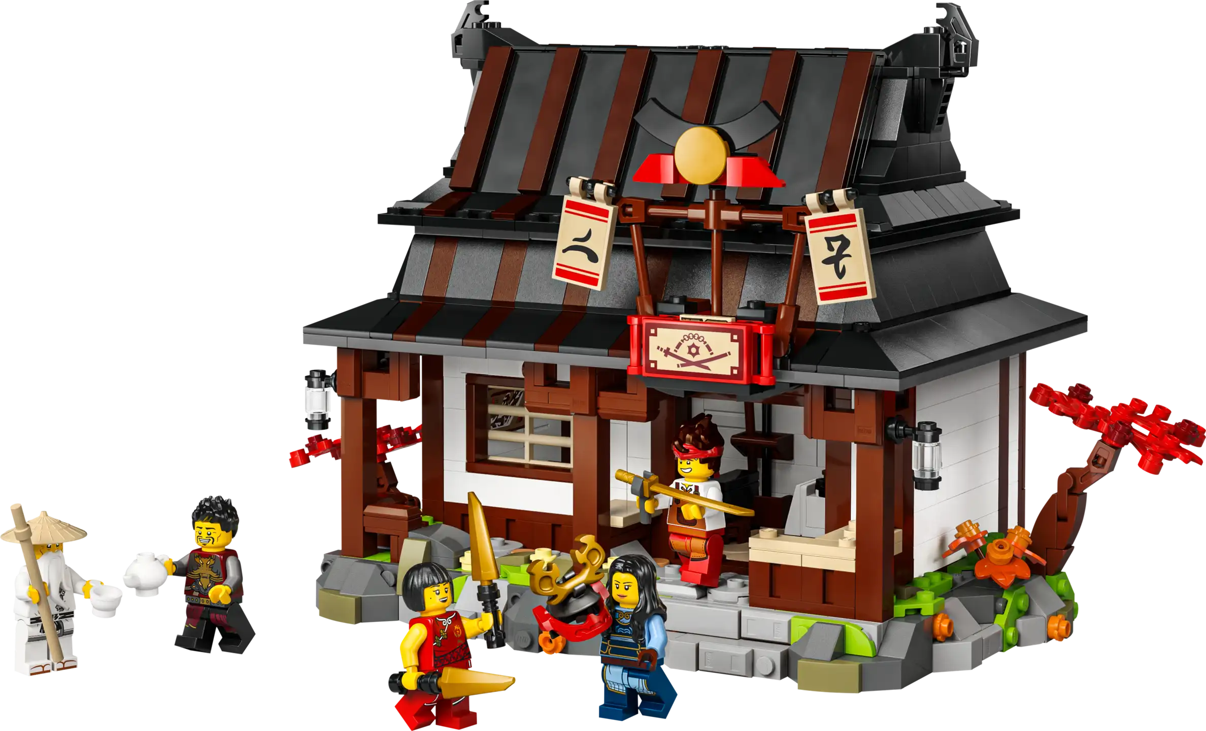 Compatible - Ninjago - 71858 - Four Weapons Blacksmith - 1259 Pieces