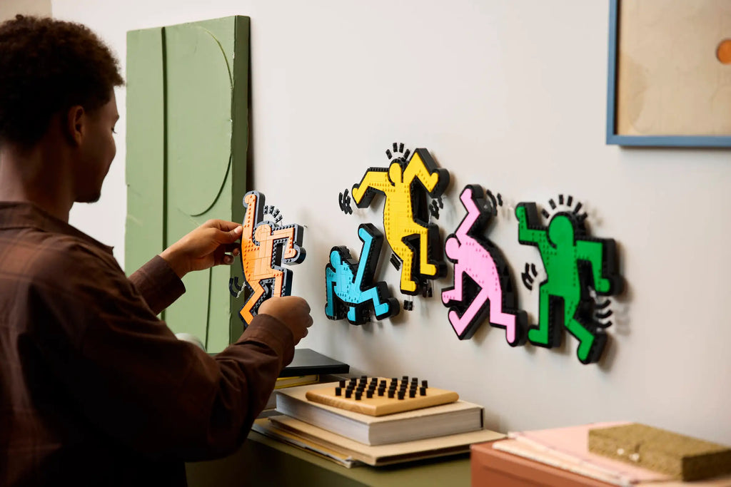Compatible - Art - 31216 - Keith Haring – Dancing Figures - 1773 Pieces