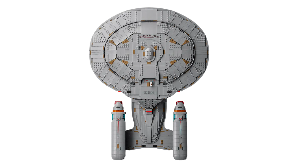 Compatible - Icons - 10356 - Star Trek USS Enterprise NCC-1701-DT - 3600 Pieces