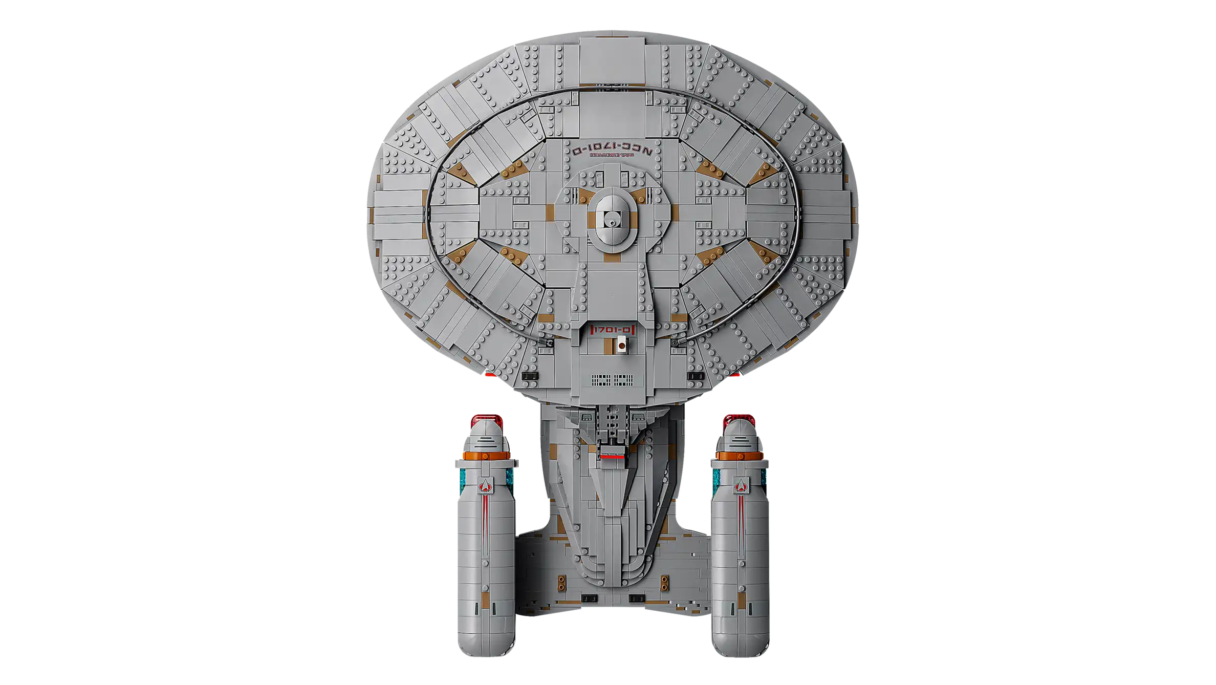Compatible - Icons - 10356 - Star Trek USS Enterprise NCC-1701-DT - 3600 Pieces