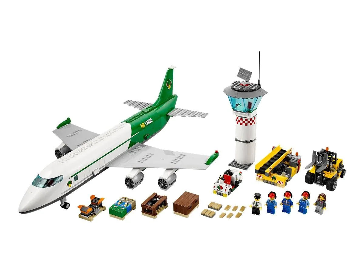 Compatible - 60022 - City - Cargo Terminal And Plane - 685 Pieces