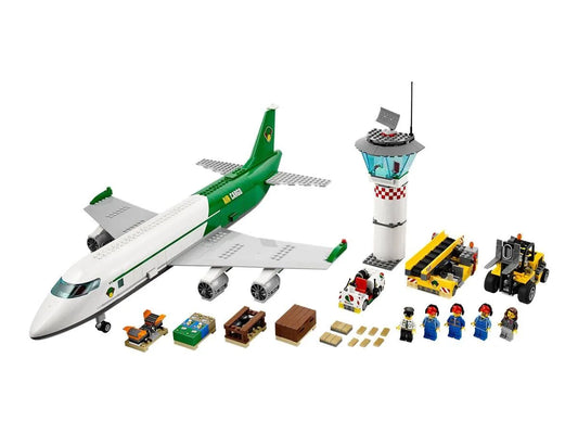 Compatible - 60022 - City - Cargo Terminal And Plane - 685 Pieces