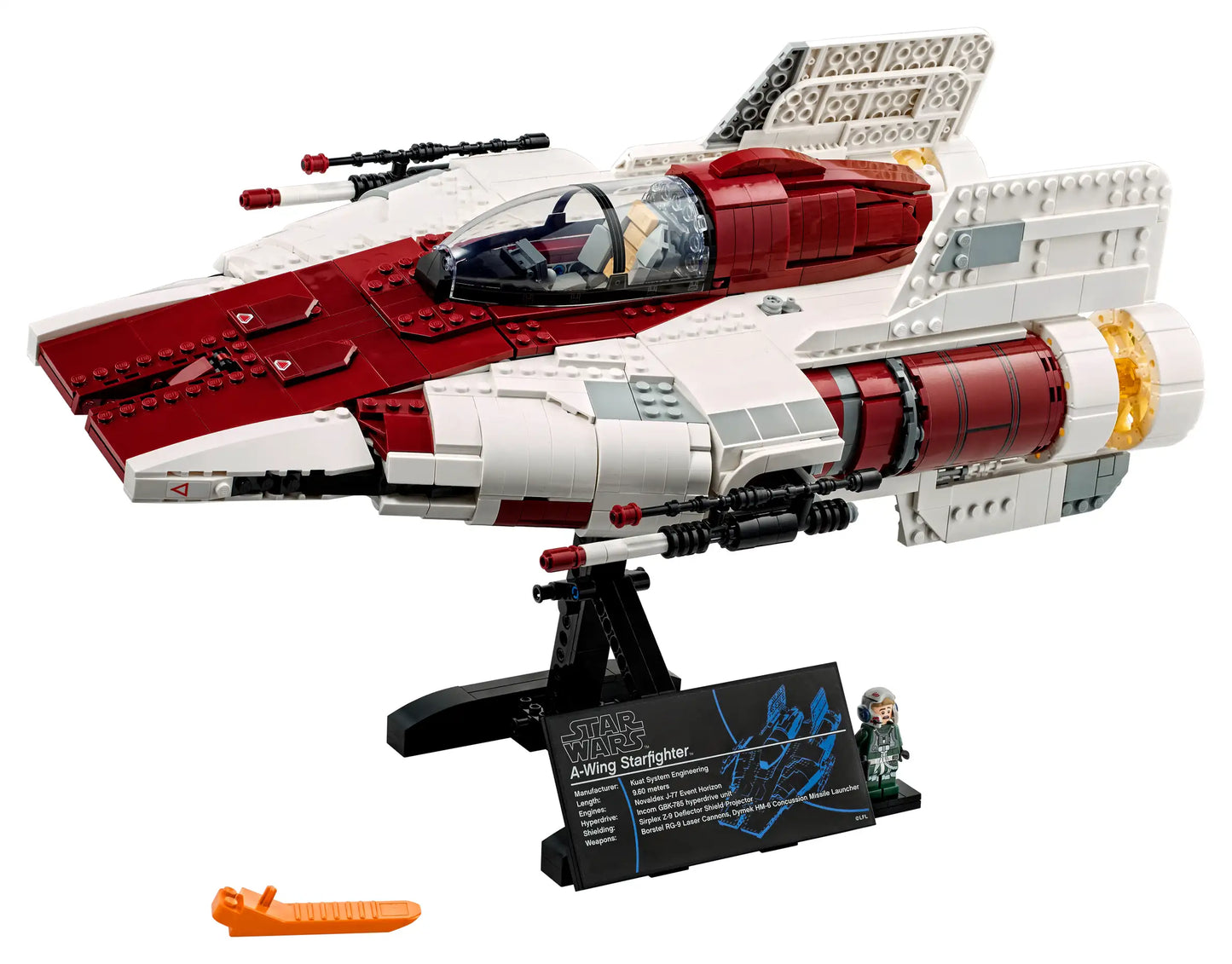 Compatible - 75275 - Star Wars - A Wing Starfighter - 1673 Pieces