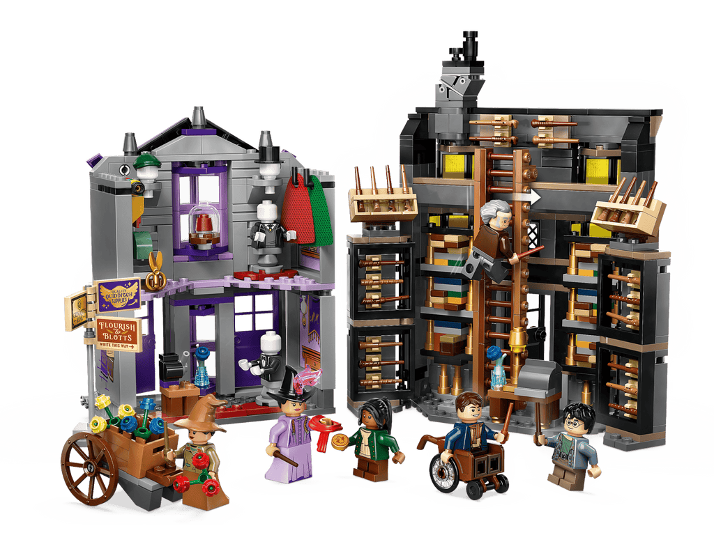 Compatible - Harry Potter - 76439 - Olivanders And Madam Malkin's Robes - 744 Pieces