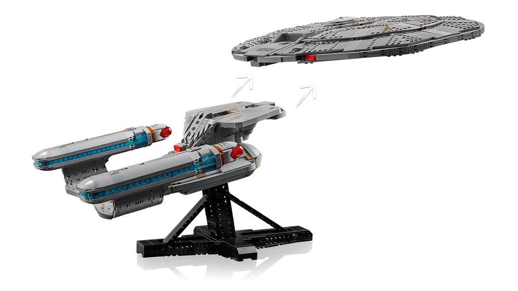 Compatible - Icons - 10356 - Star Trek USS Enterprise NCC-1701-DT - 3600 Pieces