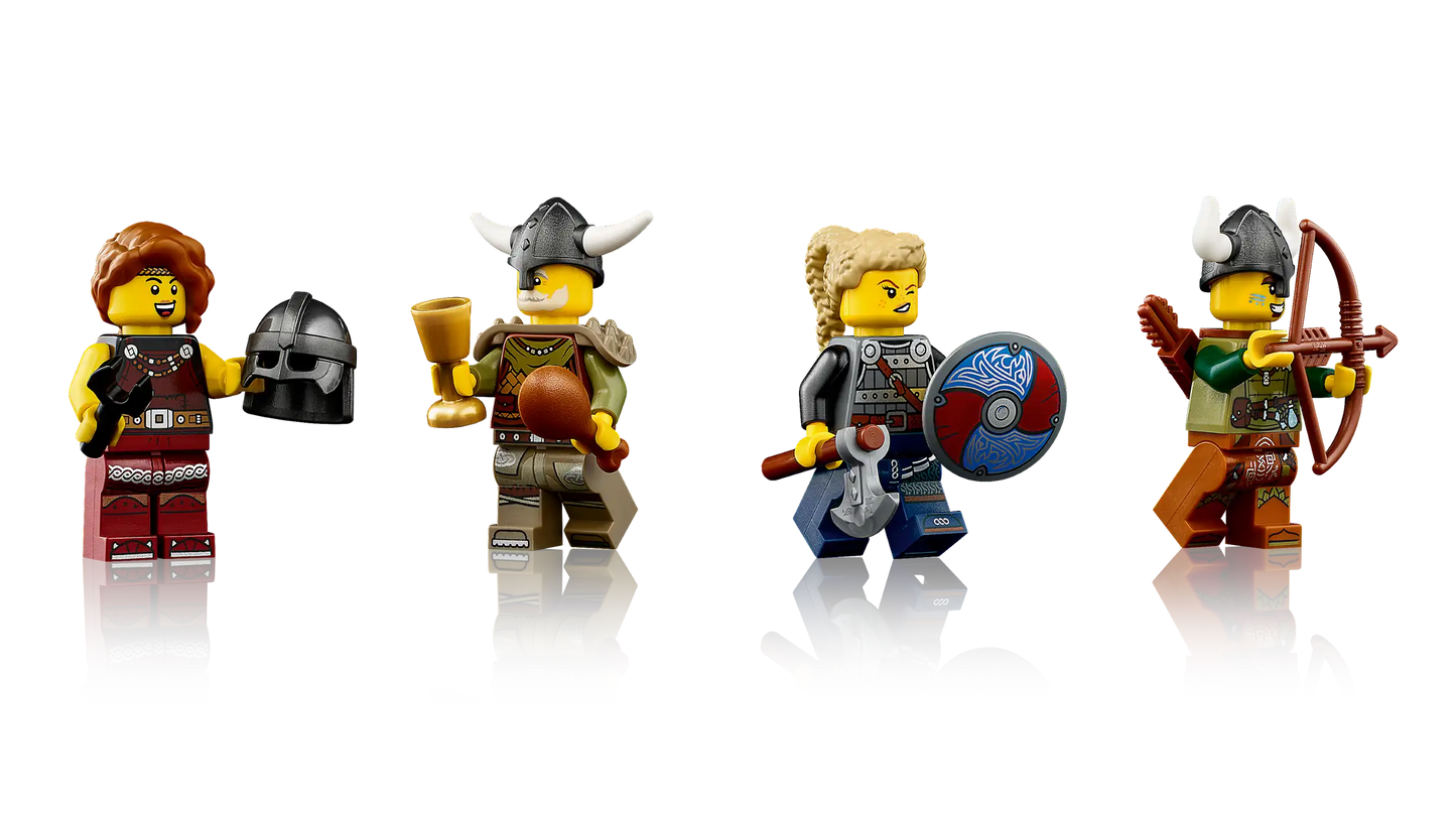 Compatible - 21343- Ideas - Viking Village - 2103 Pieces