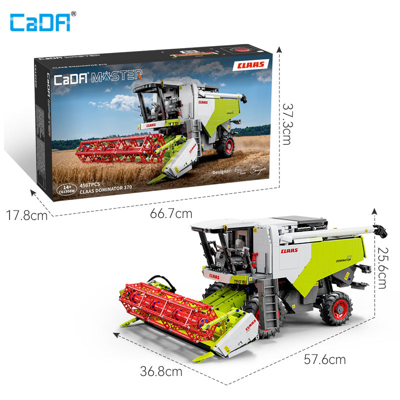 CADA - C61508 - Master Series - Claas Dominator 370 - 4567 Pieces (Group Order Discount Not Applicable)