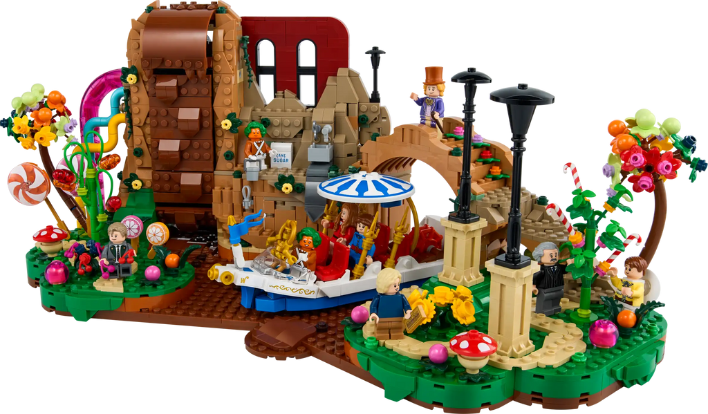 Compatible - IDEAS - 21360 - Willy Wonka And The Chocolate Factory - 2025 Pieces