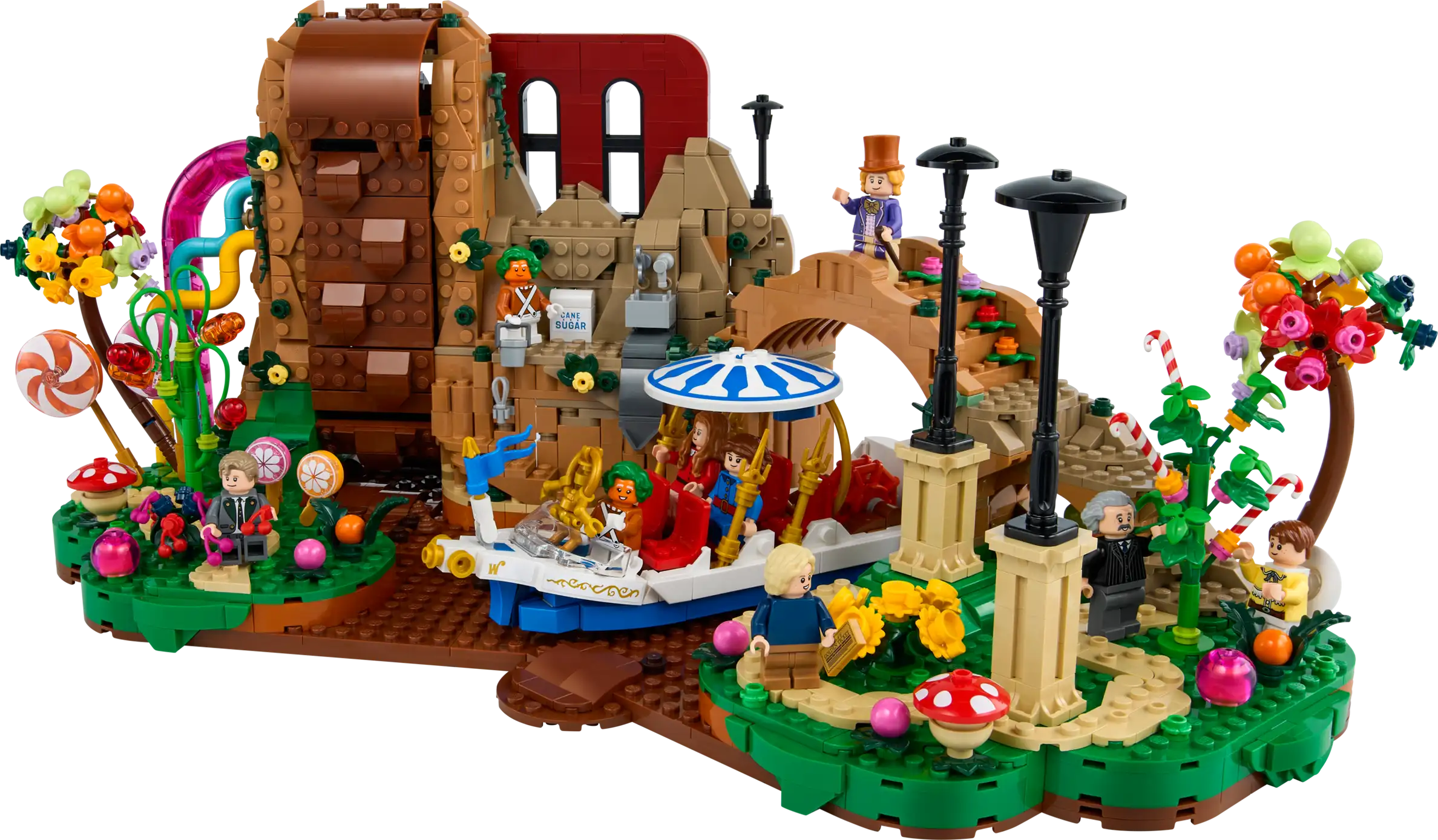 Compatible - IDEAS - 21360 - Willy Wonka And The Chocolate Factory - 2025 Pieces