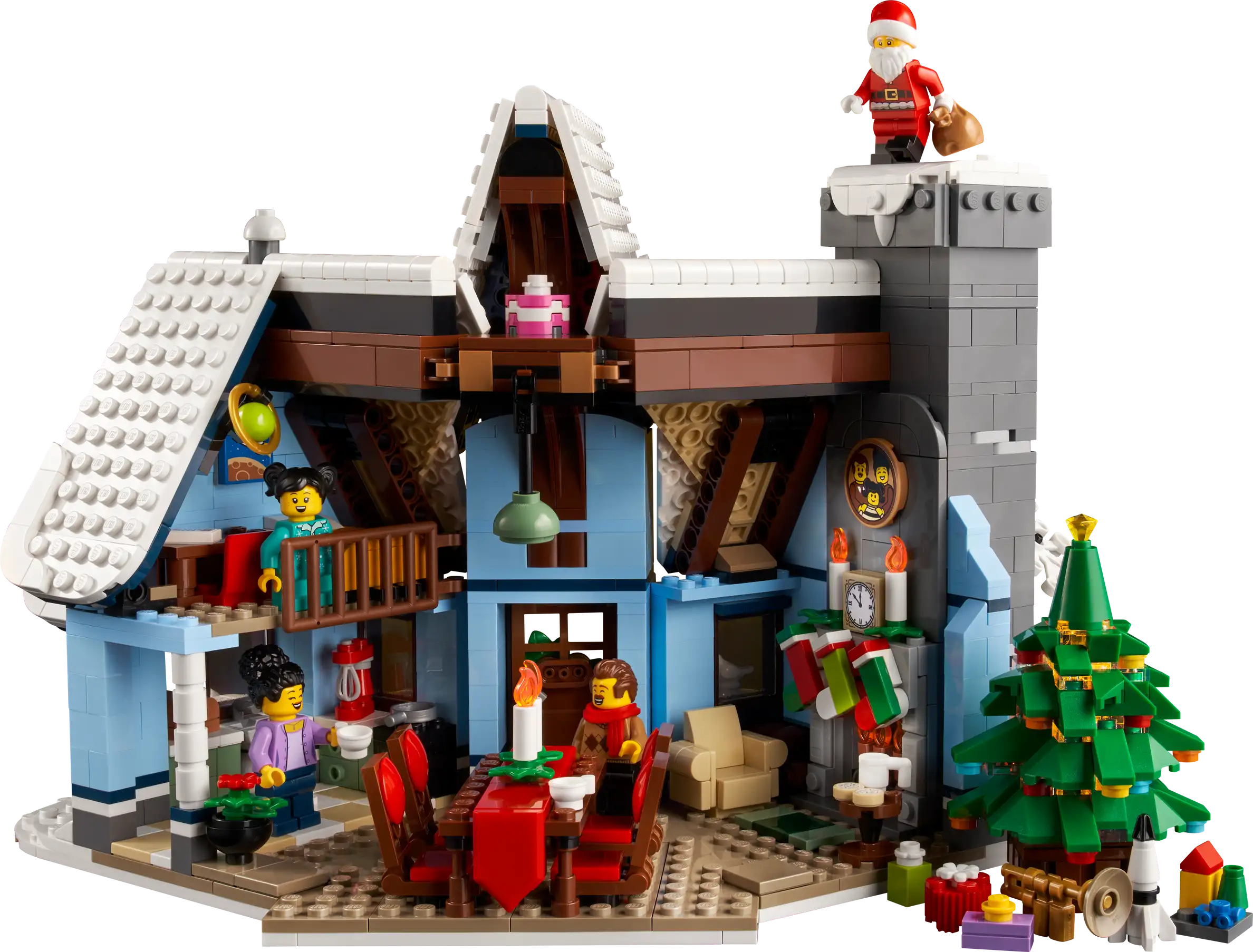 Compatible - Icons - 10293 - Santa’s Visit - 1445 Pieces