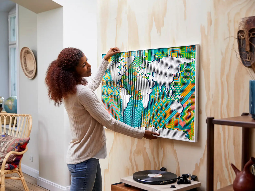 Compatible - Art - 31203 - World Map - 11695 Pieces