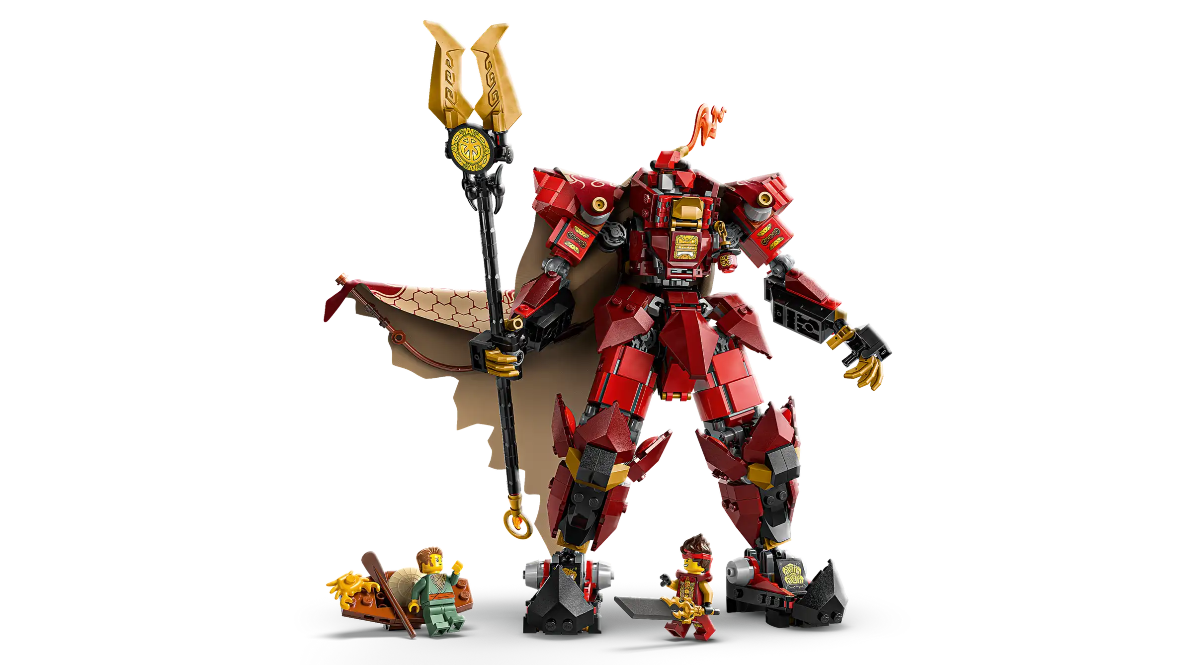 Compatible - Ninjago - 71846 - The Fire Knight Mech - 999 Pieces
