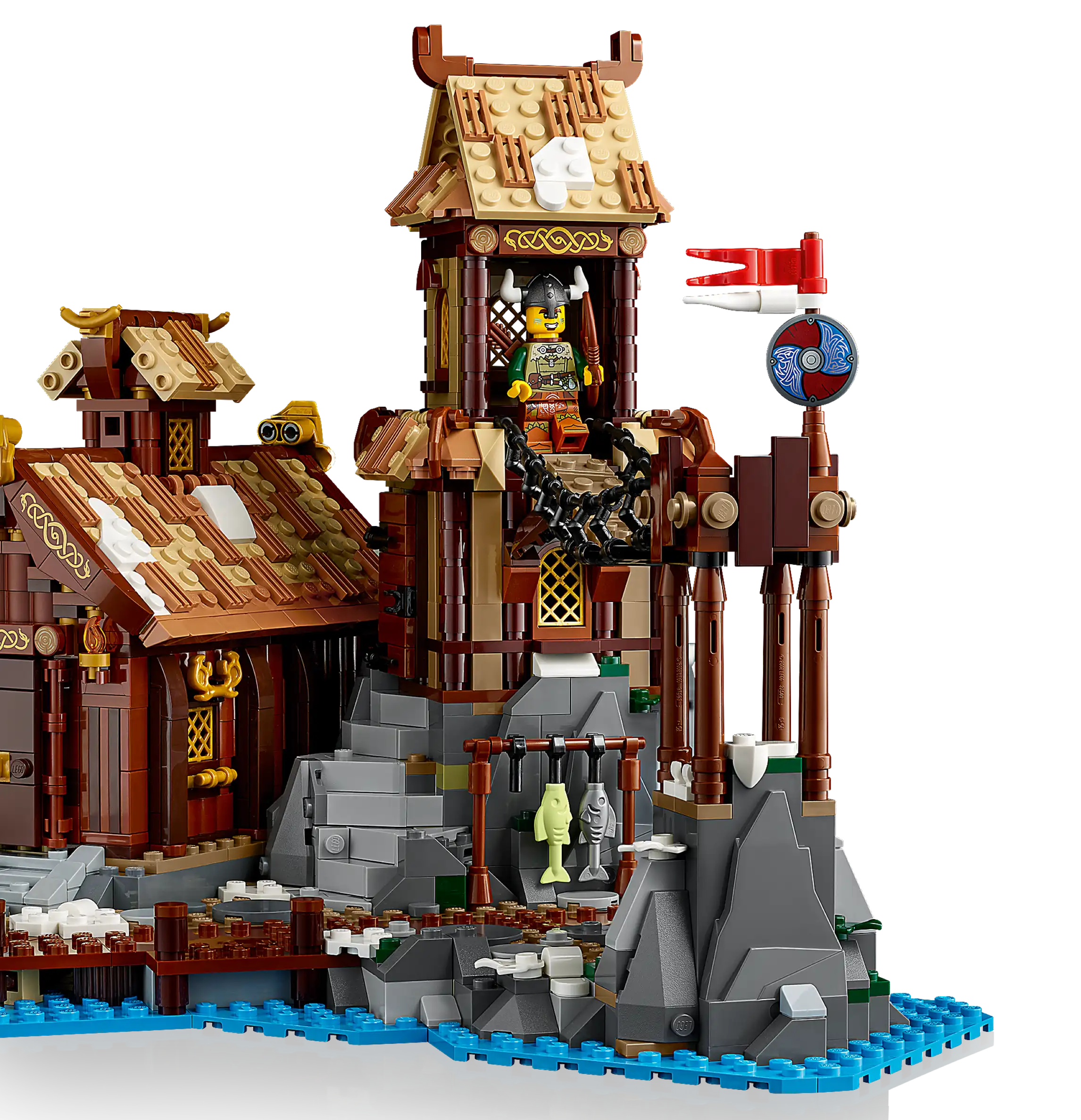 Compatible - IDEAS - 21343 - Viking Village - 2103 Pieces