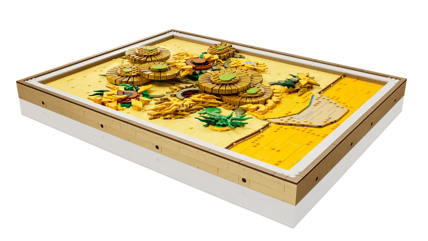 Compatible -  31215 - Art - Vincent Van Gogh - Sunflowers - 2615 Pieces