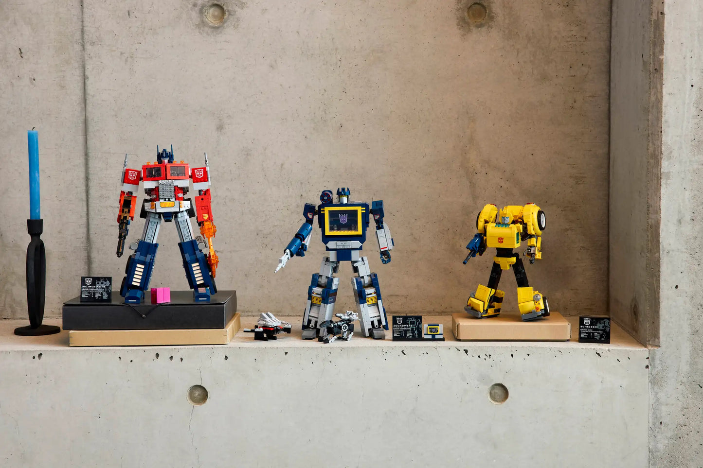 Compatible - 10358 - Icons - Transformers - Sound Wave - 1505 Pieces
