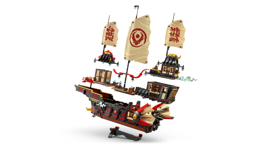 Compatible - Ninjago - 71848 - The Temple Bounty - 2387 Pieces