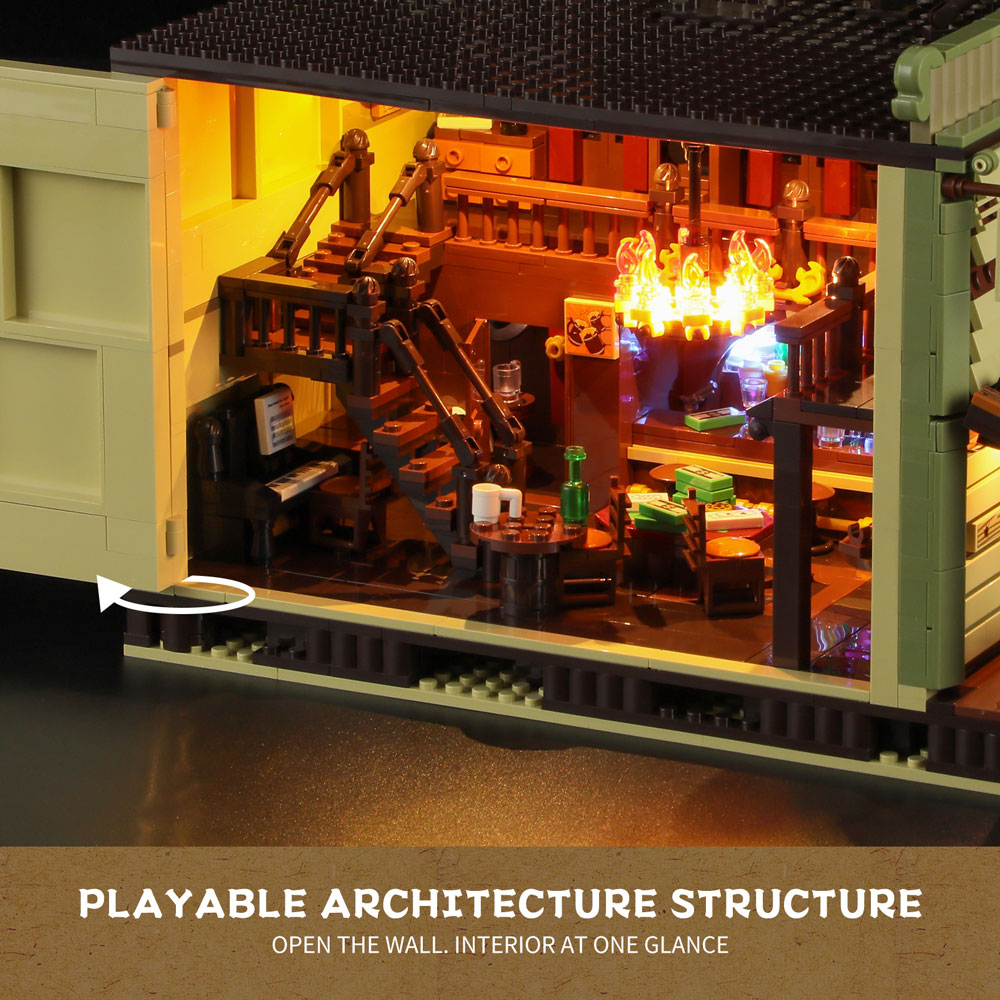 Funwhole/Lumibricks - F9021 - Western Saloon - 2026 Pieces