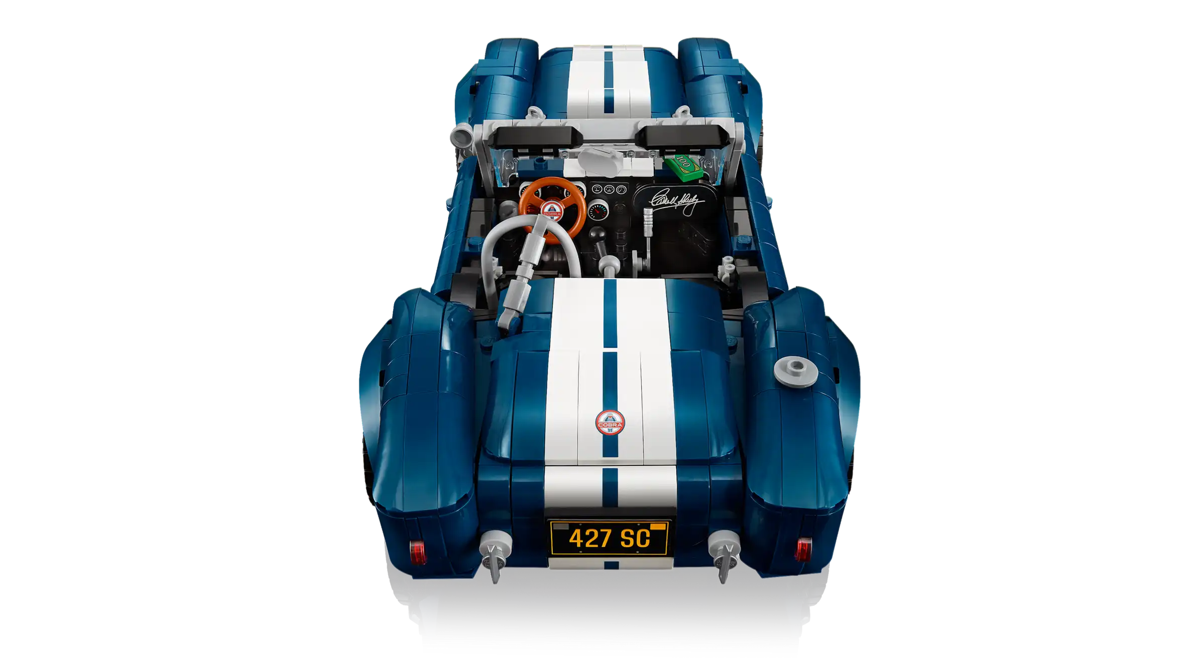 Compatible - Icons - 10357 - Shelby Cobra 427 - 1241 Pieces
