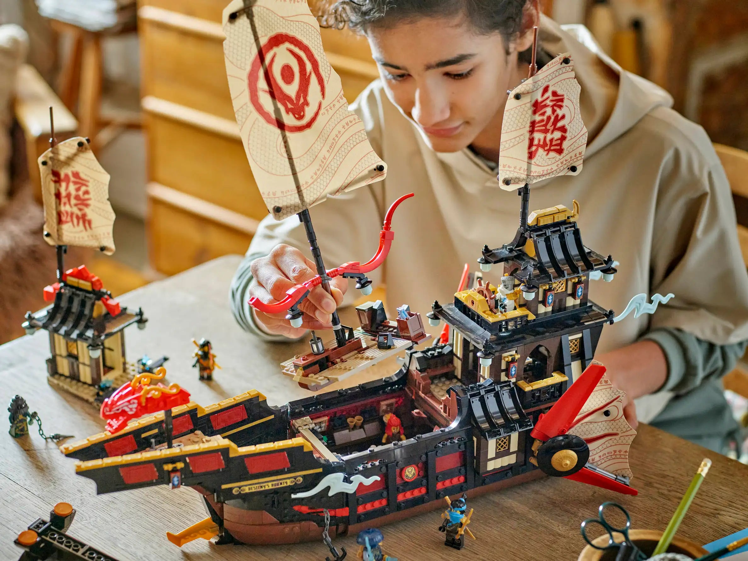 Compatible - Ninjago - 71848 - The Temple Bounty - 2387 Pieces