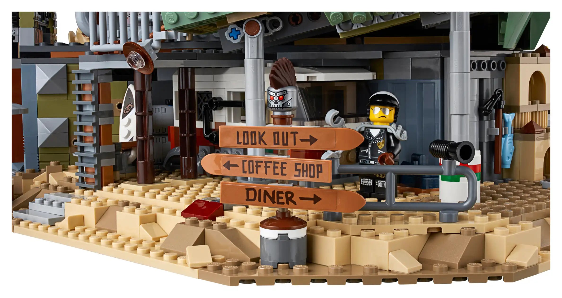 Compatible - LEGO Movie - 70840 - Batman - Welcome To Apocalypseburg - 3178 Pieces