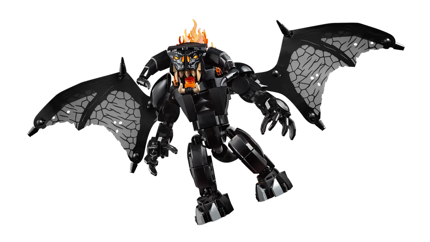 Compatible - 10367 - The Lord of The Rings - Balrog Book Nook - 1201 Pieces