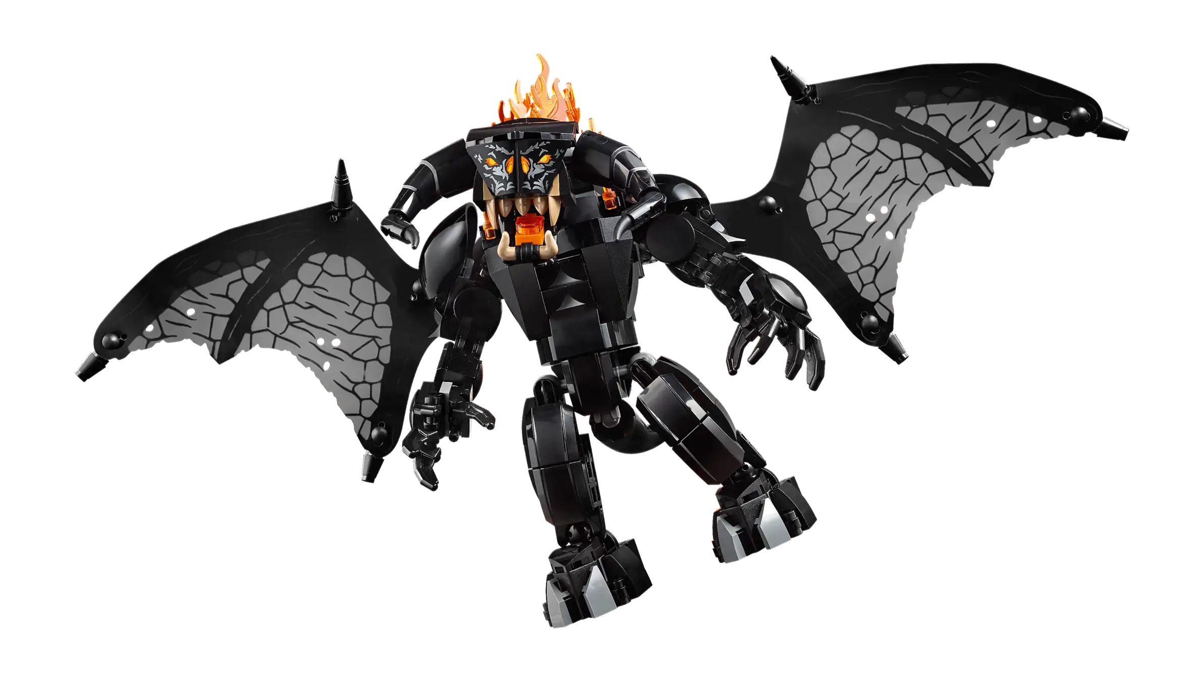 Compatible - Icons - 10367 - The Lord of The Rings - Balrog Book Nook - 1201 Pieces