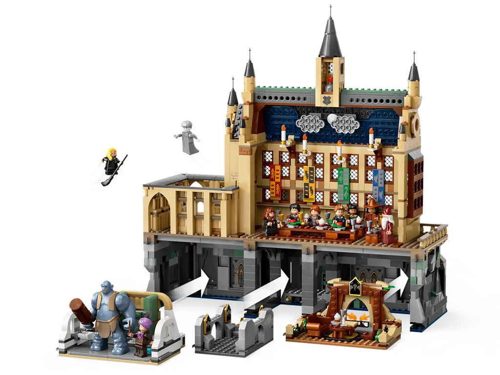 Compatible - Harry Potter - 76435 - Hogwarts Great Hall - 1732 Pieces
