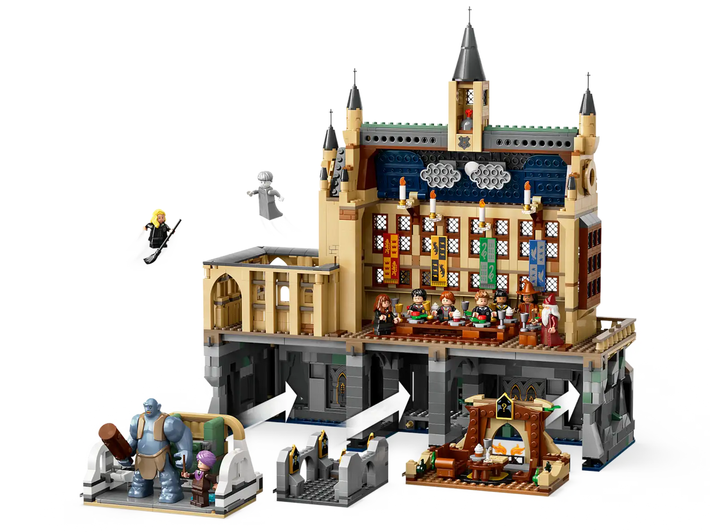 Compatible - 76435 - Harry Potter - Hogwarts The Great Hall - 1732 Pieces (Pre Sale)