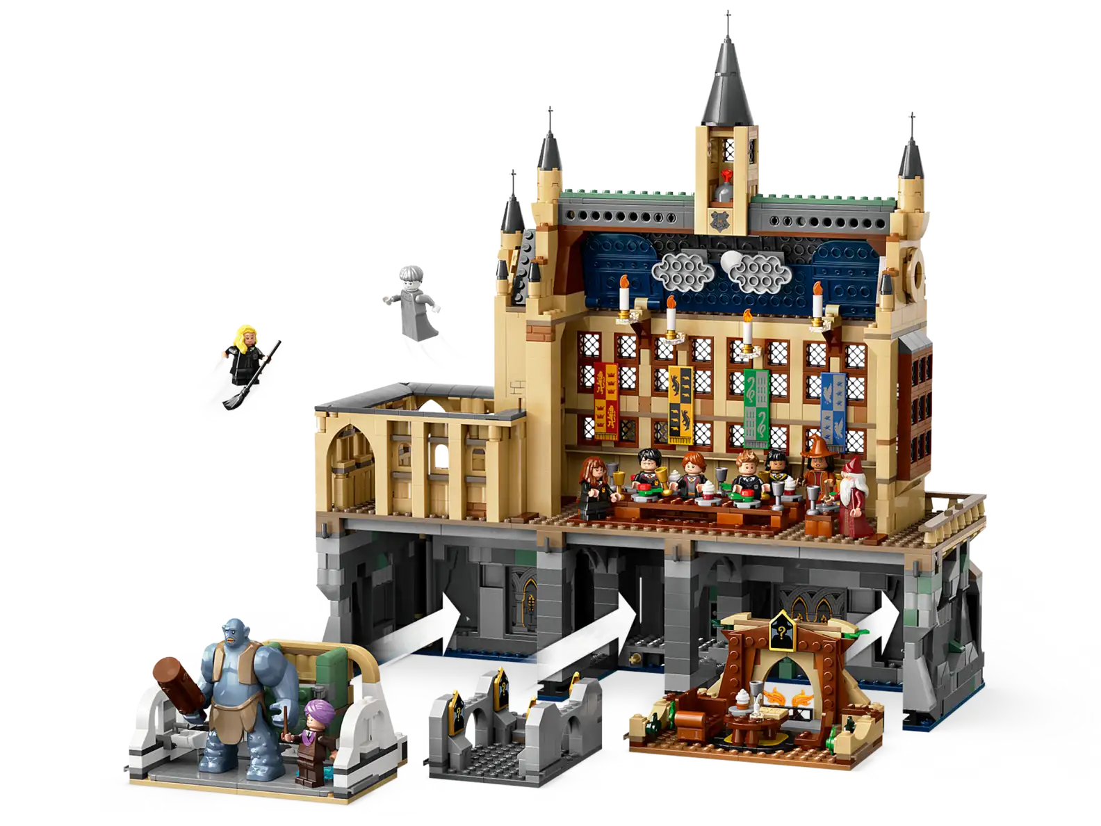 Compatible - Harry Potter - 76435 - Hogwarts Great Hall - 1732 Pieces