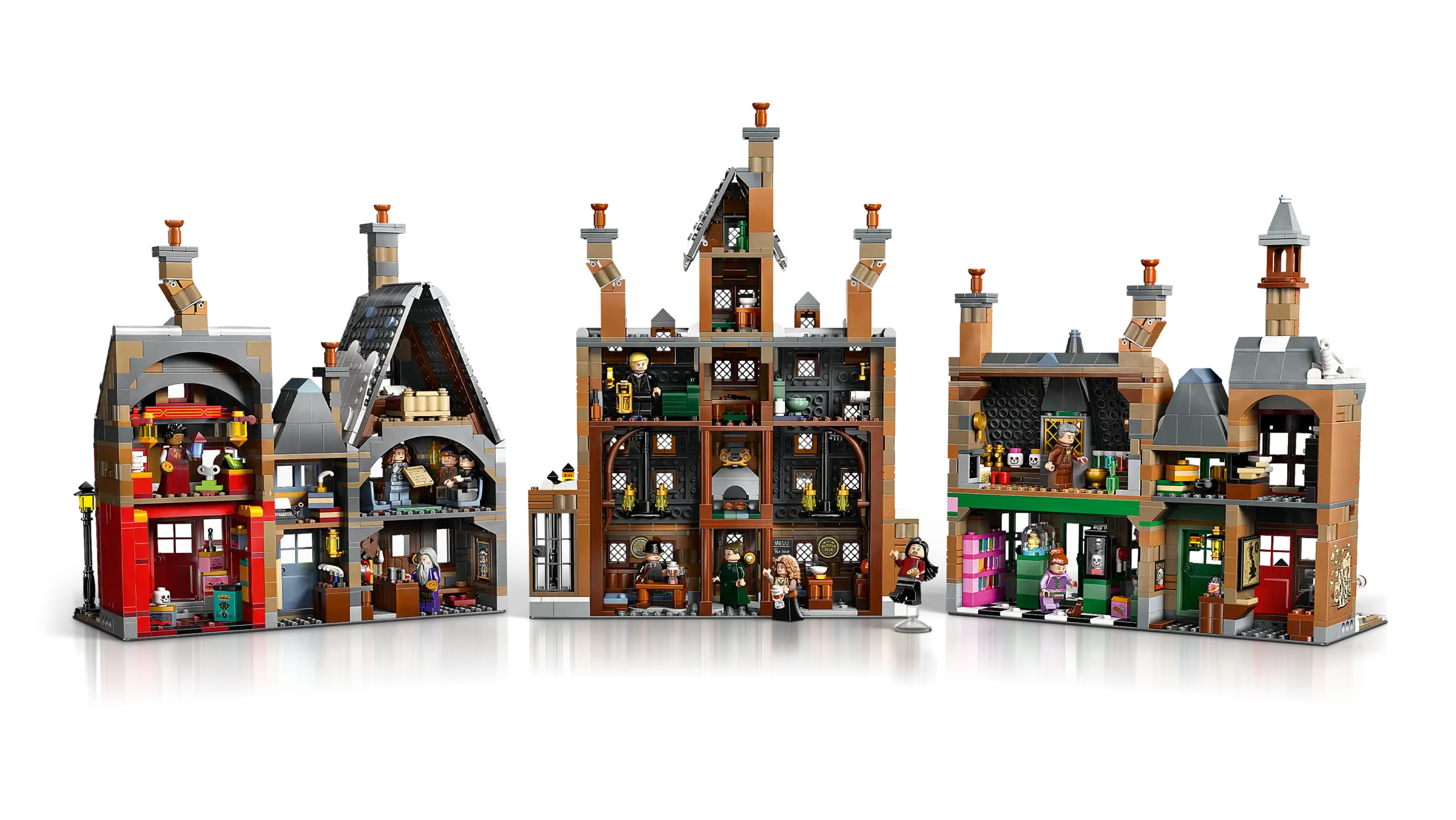 Compatible - Harry Potter - 76457 - Hogsmeade Village - Collector's Edition - 3228 Pieces