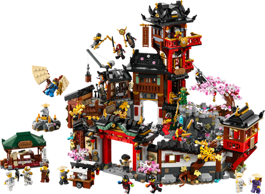 Compatible - 71861 - Ninjago - The Old Town - 4851 Pieces