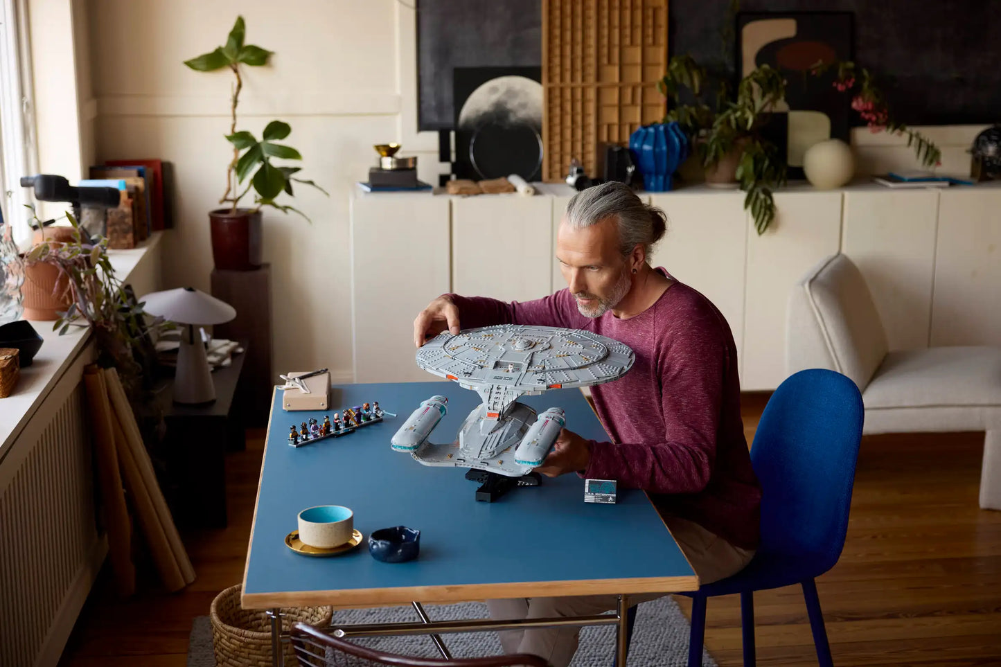 Compatible - 10356 - Icons - Star Trek - USS Enterprise - NCC 1701 DT - 3600 Pieces