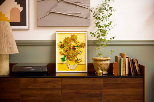 Compatible -  31215 - Art - Vincent Van Gogh - Sunflowers - 2615 Pieces