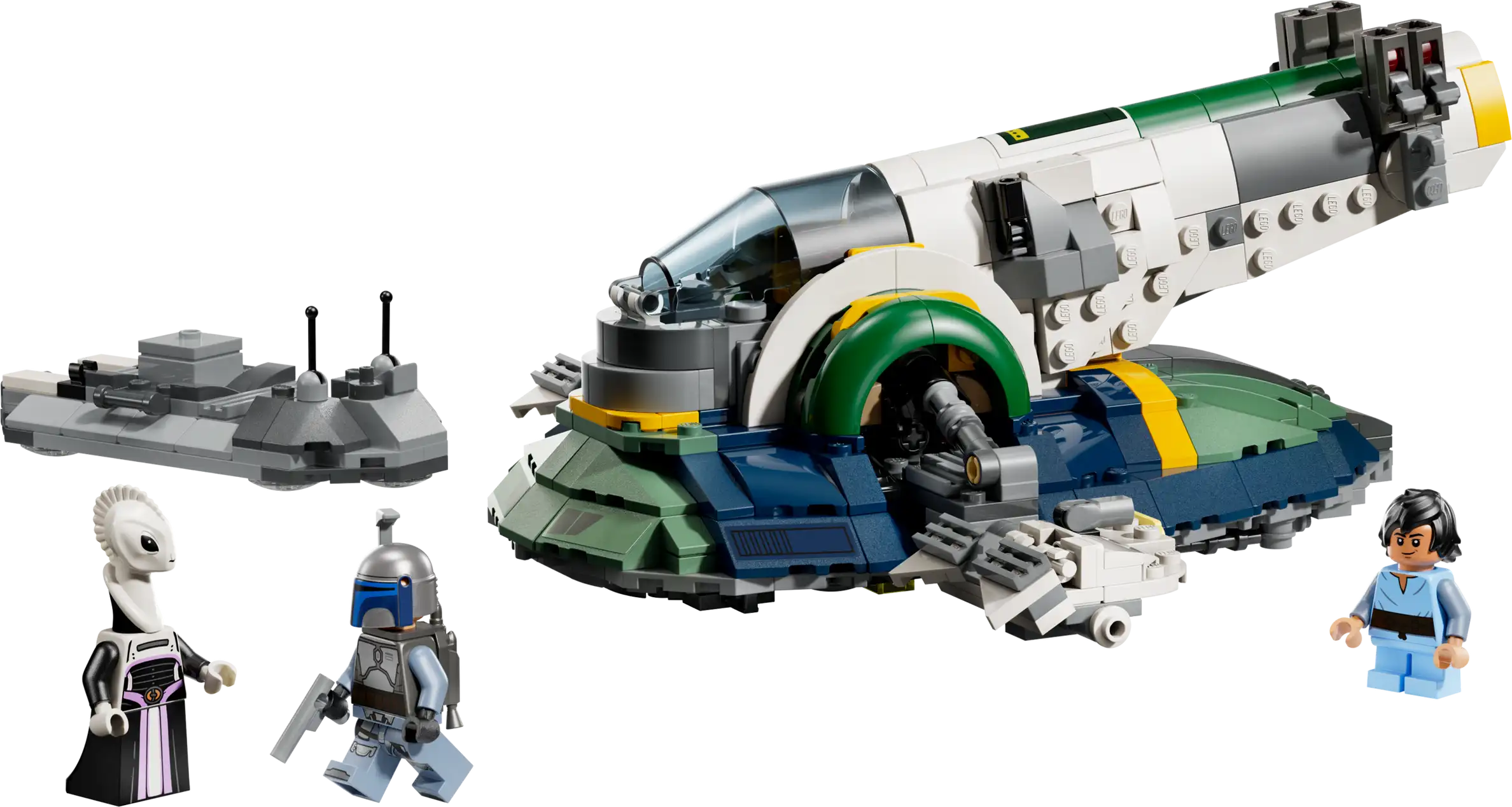 Compatible - Star Wars - 75433 - Jango Fett’s Starship - 707 Pieces