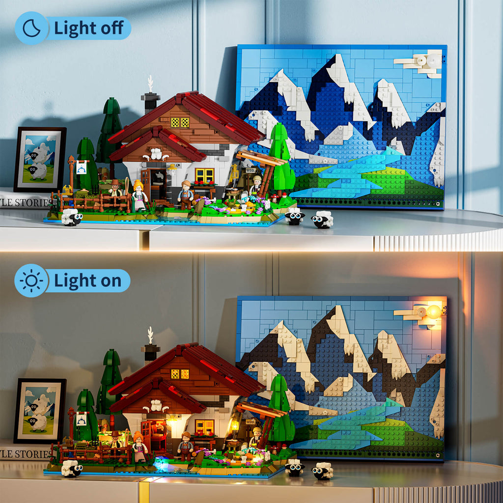 Funwhole/Lumibricks - F9094 - Shepherd's Cottage - 2265 Pieces