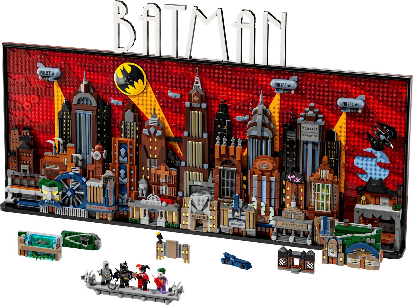 Compatible - 76721 - Batman - The Animated Series - Gotham City - 4210 Pieces
