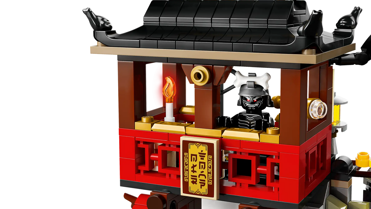 Compatible - 71861 - Ninjago - The Old Town - 4851 Pieces