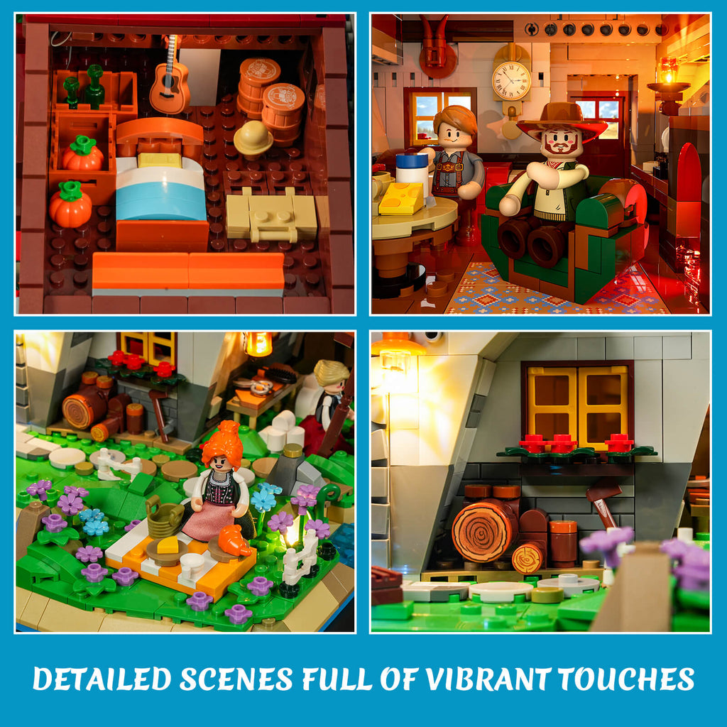 Funwhole/Lumibricks - F9094 - Shepherd's Cottage - 2265 Pieces