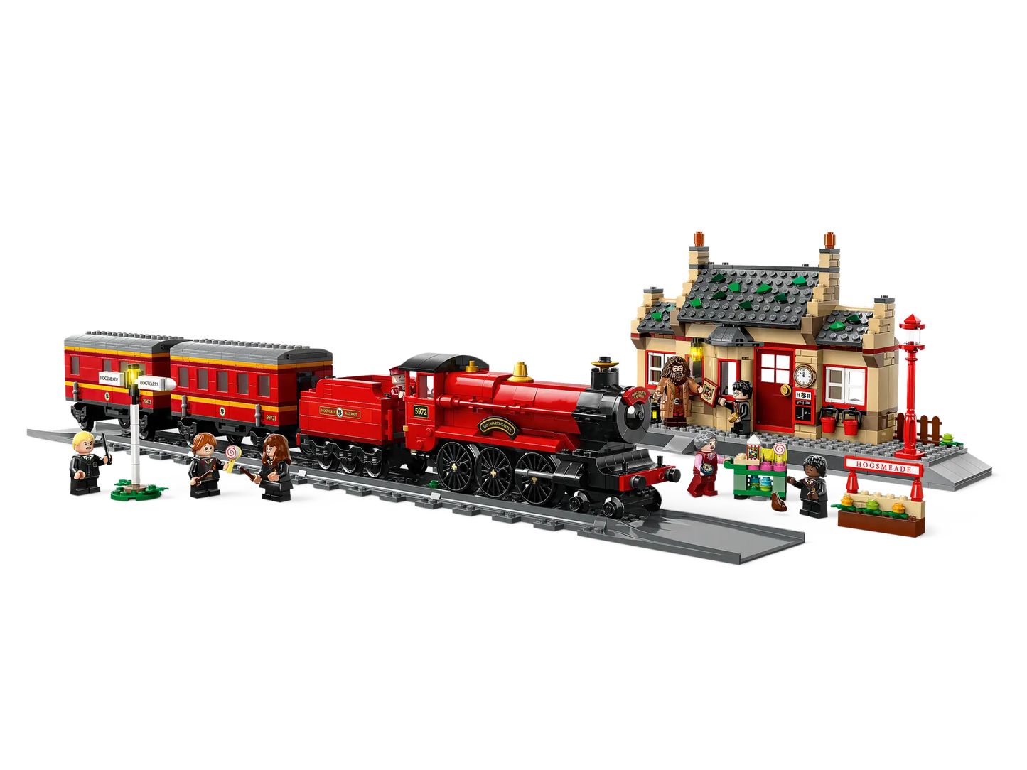 Compatible - 76423 - Harry Potter - Hogwarts Express with Hogsmeade Station - 743 Pieces