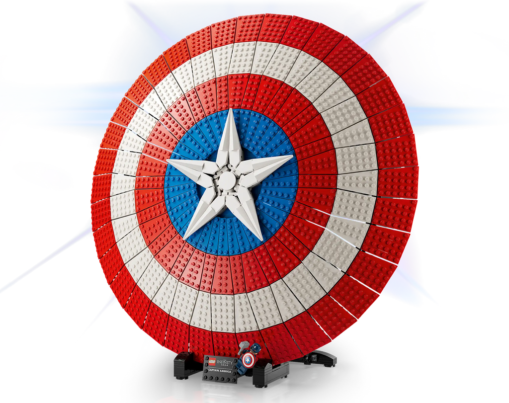 Compatible - Marvel - 76262 - Captain America's Shield - 3128 Pieces