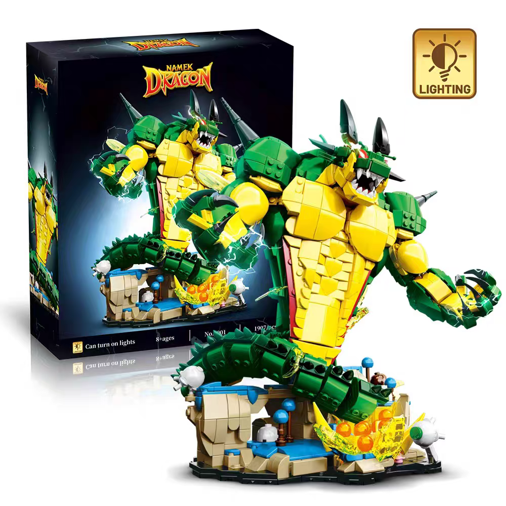 DK - 5001 - Dragon Ball Z - Namekian Dragon - Porunga - 1907 Pieces