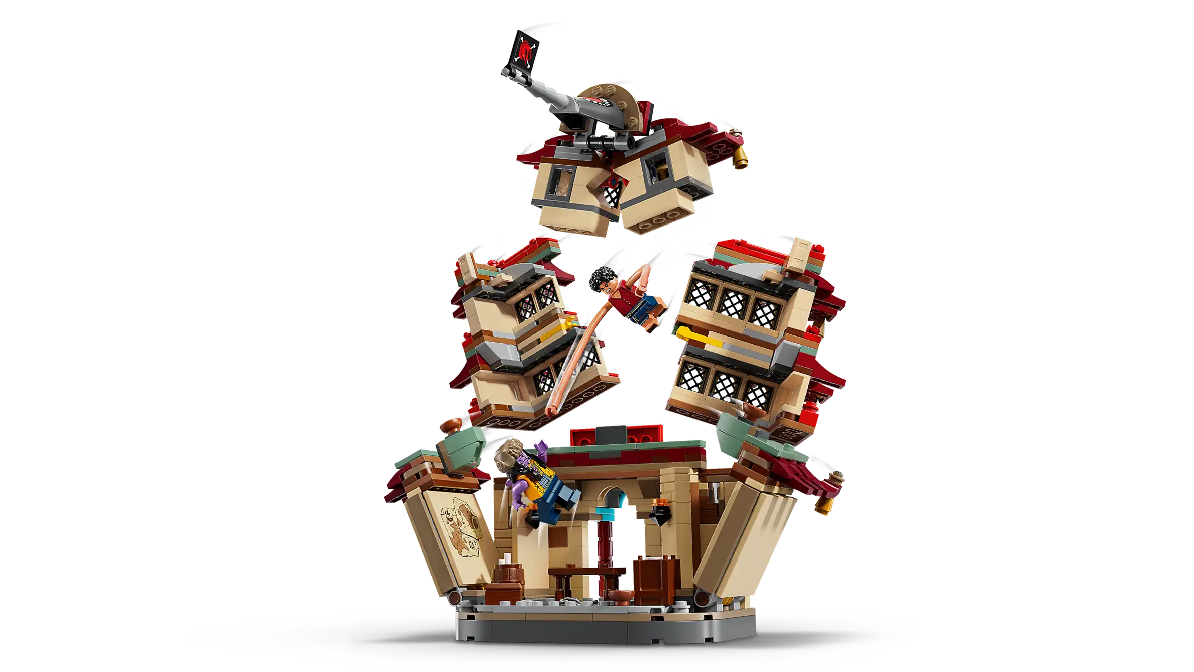 Compatible - One Piece - 75638 - Battle at Arlong Park - 936 Pieces