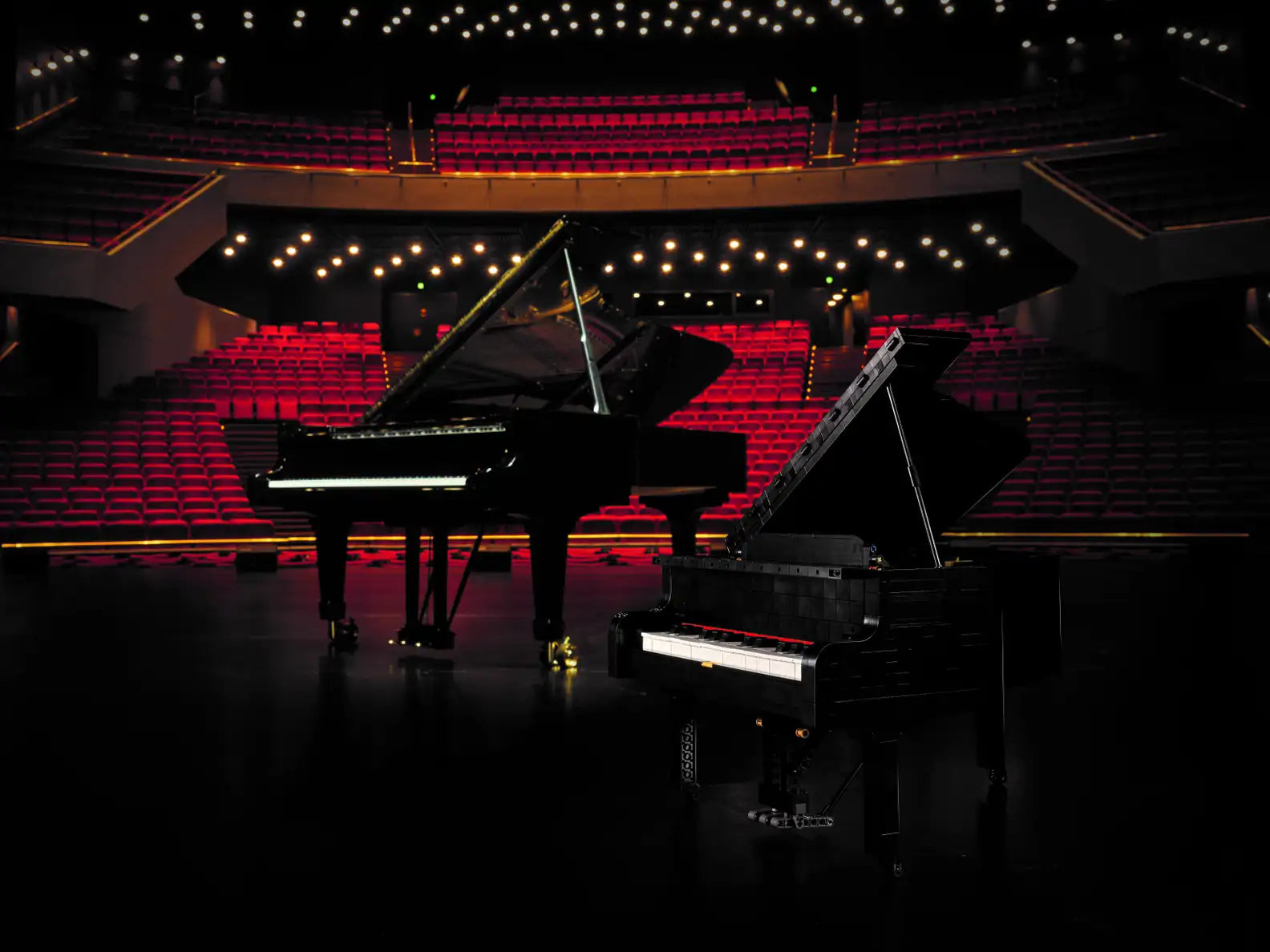Compatible - IDEAS - 21323 - Grand Piano - 3662 Pieces