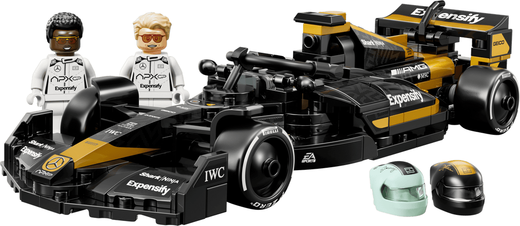 Compatible - Speed Champions - 77252 - APX GP Team Race Car - 268 Pieces